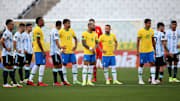 Jogo entre Brasil e Argentina foi suspenso