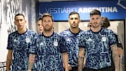 Argentina antes del partido fallido ante Brasil