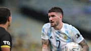 Brazil v Argentina: Final - Copa America Brazil 2021 - Rodrigo De Paul, nuevo refuerzo de Atlético Madrid.