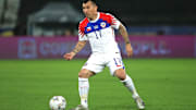 Gary Medel jugando la Copa América