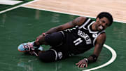 Kyrie Irving se lesionó el tobillo en el cuarto partido