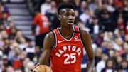 Chris Boucher ha hecho un buen trabajo en el juego interno de los Raptors