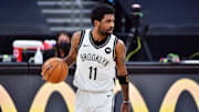 Kyrie Irving tuvo un tremendo juego ante Dallas con 45 puntos 