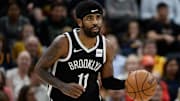 Kyrie Irving's shoulder doesn't seem to be healing as quickly as expected. 