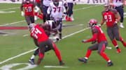 It didn't take long for referees to screw up a few calls in the Texans vs. Buccaneers game. 