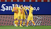 C.A. Osasuna v FC Barcelona - La Liga Santander