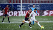 El Real Madrid no pasó del empate ante Osasuna