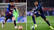 Lionel Messi e Kylian Mbappé