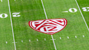 Pac-12 logo, California v Stanford