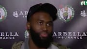 Jaylen Brown se burló de Ben Simmons y su falta de triples