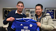 Cardiff City Unveil New Signing Emiliano Sala