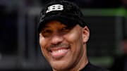 Celebrities At The Los Angeles Lakers Game