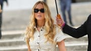 Celebrity Sighting : Day One - Paris Fashion Week - Haute Couture Fall/Winter 2021/2022
