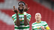 Odsonne Édouard retrouve le chemin des filets avec le Celtic. 