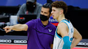 LaMelo Ball está disputando su primera campaña en la NBA