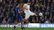 Dzeko in gol col Chelsea