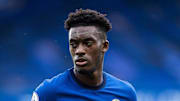 Hudson-Odoi in action for Chelsea