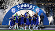 Il Chelsea festeggia la Champions