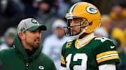 Is Green Bay Packers head coach Matt LaFleur sending a message to Aaron Rodgers? 