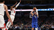 Doncic fue la gran figura de la jornada de la NBA del lunes con triple-doble ante Bulls