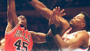 Jordan e Ewing protagonizaron una de las rivalidades más intensas a comienzo de los años 90