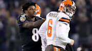 Cleveland Browns v Baltimore Ravens