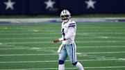 Prescott es agente libre para la temporada 2021 y por el momento no tiene acuerdo con los Cowboys