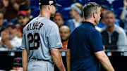 Cleveland Indians v Miami Marlins