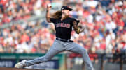 Cleveland Indians starting pitcher Mike Clevinger