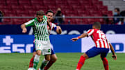 Joaquín durante un partido entre Atlético de Madrid y Betis