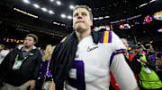 Joe Burrow after defeating Clemson in the National Championship Game