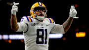 Former LSU star tight end Thaddeus Moss
