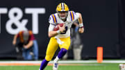 LSU's Joe Burrow has hands that won't blow you away.