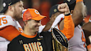 Dabo Swinney and Clemson have appeared in the College Football Playoff five straight years.