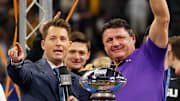 LSU head coach Ed Orgeron
