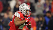 Ohio State running back and NFL prospect J.K. Dobbins