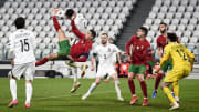 Seleções se enfrentaram na primeira rodada das Eliminatórias, com vitória de Portugal, por 1 a 0