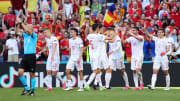 Spain saw off Croatia to reach the quarter-finals 
