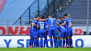 Cruz Azul previo a un partido.