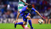 Ignacio Rivero jugando la final con Cruz Azul
