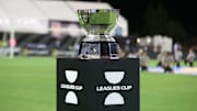 El trofeo de la Leagues Cup.