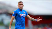 Jonathan Rodríguez en un partido de Cruz Azul.