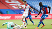 Danny Ings was stifled by the Palace backline