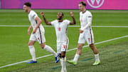Sterling scored the only goal for England