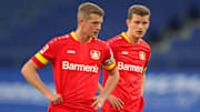 Lars Bender (l.) mit Bruder Sven.