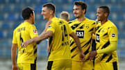Borussia Dortmund are currently second in the Bundesliga
