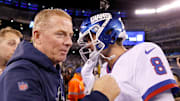Jason Garrett coaching vs Giants