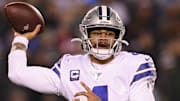 Dallas Cowboys QB Dak Prescott struggled against the Philadelphia Eagles. 