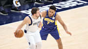 Doncic fue el mejor anotador de los Mavericks en el duelo ante los Pacers
