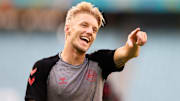 Daniel Wass à l'Euro avec le Danemark. 